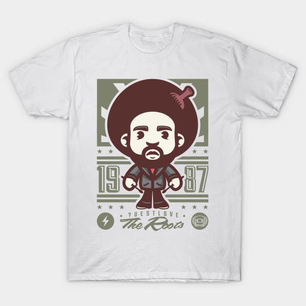 Questlove T-Shirt by KDNJ